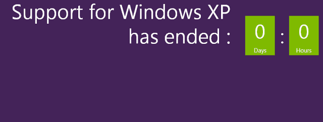Podpora Microsoft Ends XP
