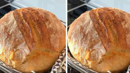 Jak připravit křupavý vesnický chléb? Nejzdravější recept na vesnický chléb