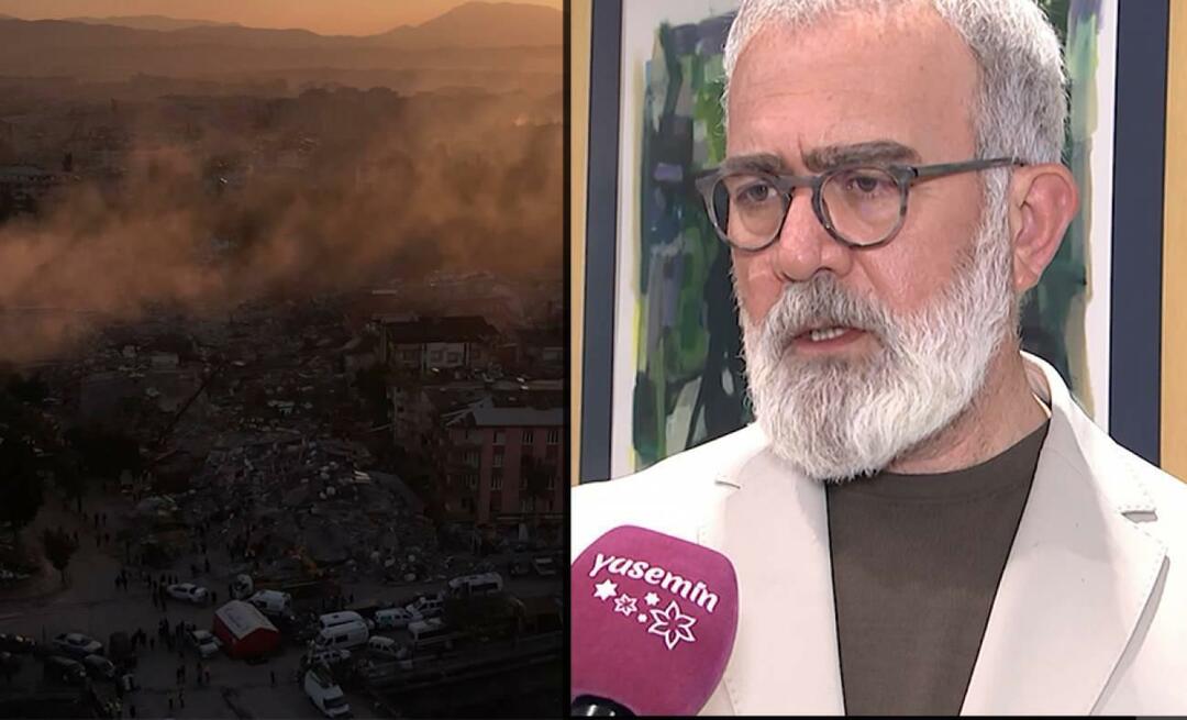 Bahadır Yenişehirlioğlu soukromě promluvil s Yasemin: Pokud by toto zemětřesení bylo v Anglii...