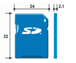 standardní SD karta