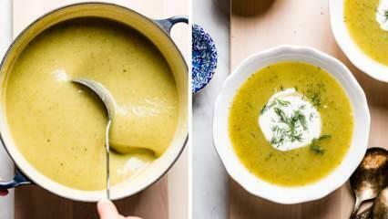 Jak udělat zdravou krémovou cuketovou polévku? Snadný recept na krémovou dýňovou polévku