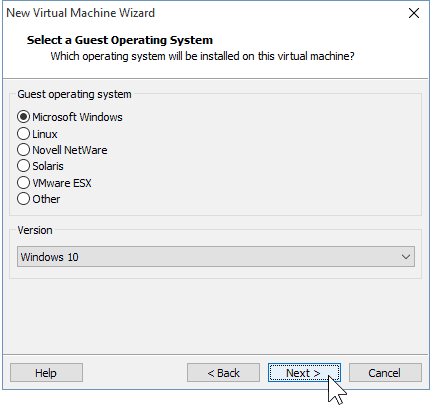 04 Vyberte OS Windows 10 32bitový 64bitový
