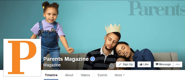 facebook titulní fotka časopis pro rodiče