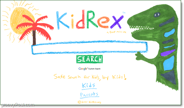 kidrex bezpečné internetové vyhledávání pro dítě