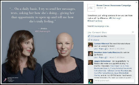 osvětová kampaň o rakovině prsu estee lauder