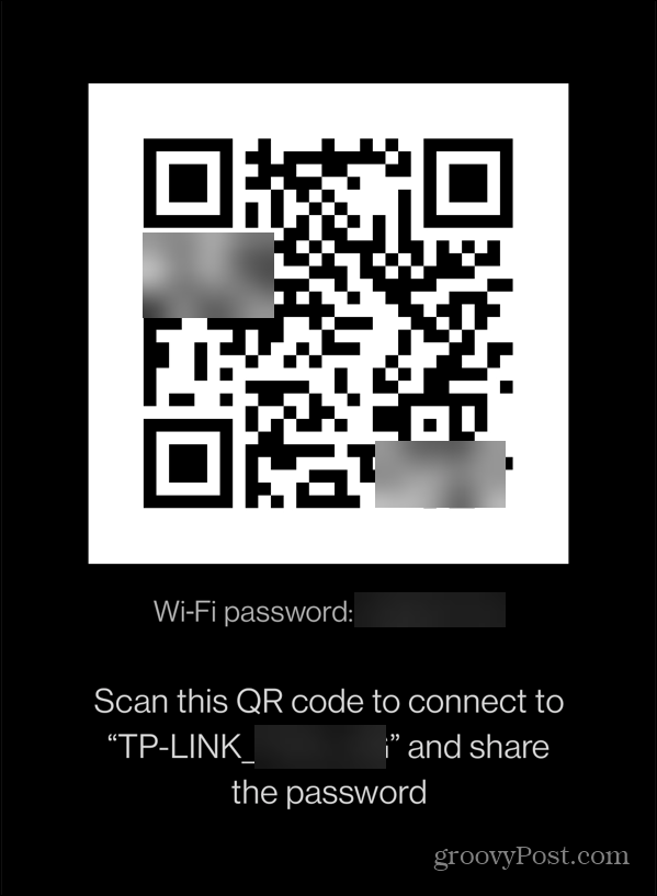 heslo wi-fi qr kód