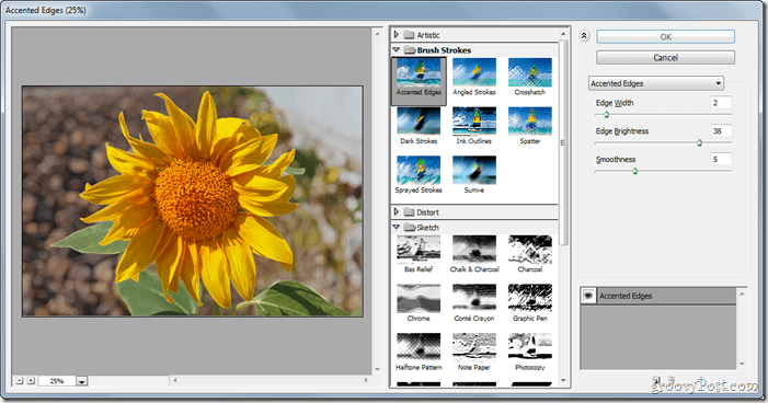 GroovyPost učí Photoshop: Základy filtrů včetně Likvidace
