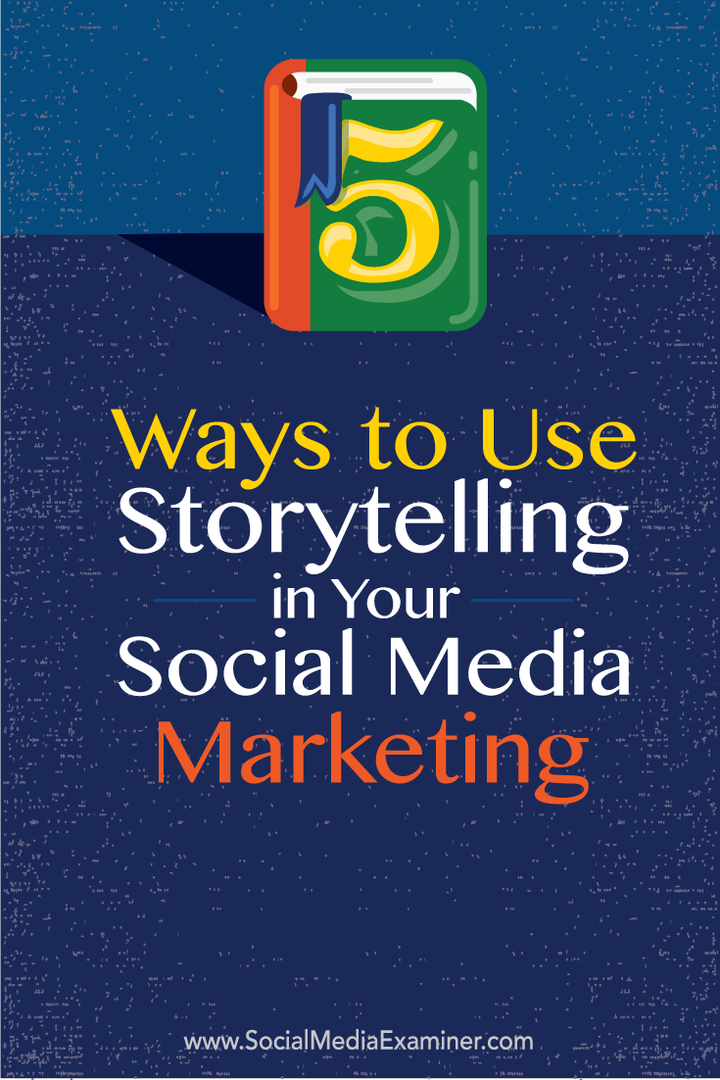 jak využít vyprávění příběhů v marketingu na sociálních médiích