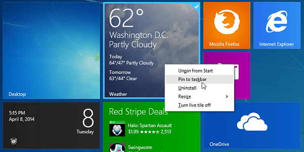 Aktualizace systému Windows 8.1