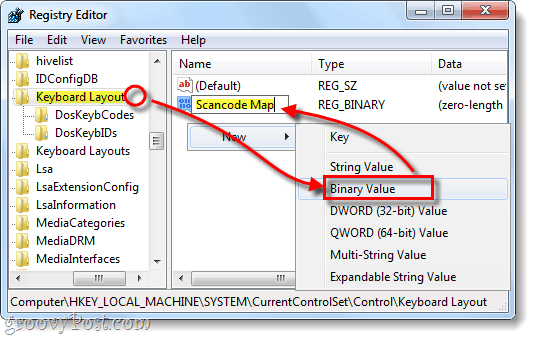 Jak zakázat Caps Lock Key v systému Windows 7