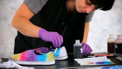 Jak malovat látkové boty? 