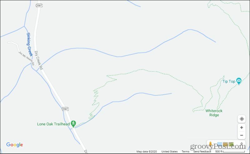 měřítko google map