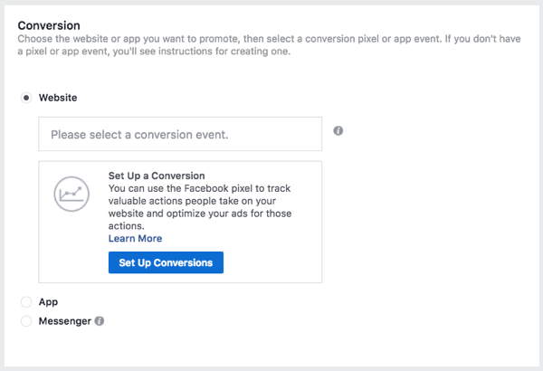 Umístěte Facebookový pixelový kód na svou stránku s poděkováním a Facebook může sledovat chování při nákupu.