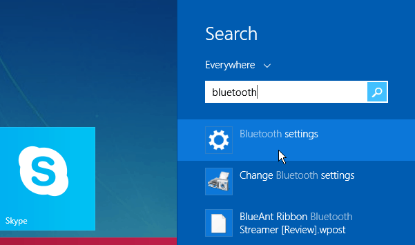 Bluetooth Prohledávání Windows