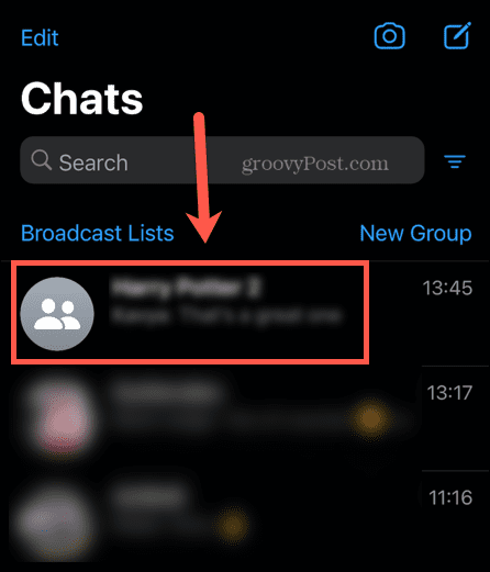 Whatsapp skupinový chat