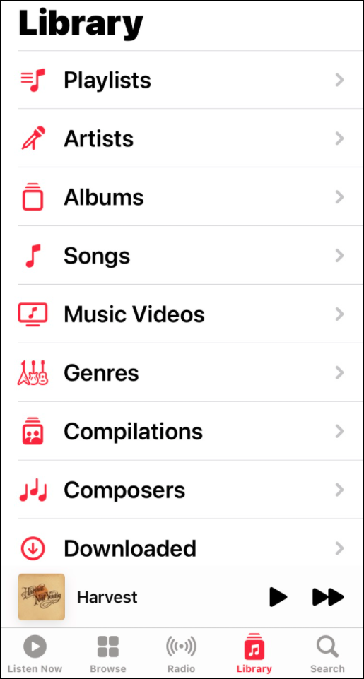 knihovna přidat svou vlastní hudbu do Apple Music