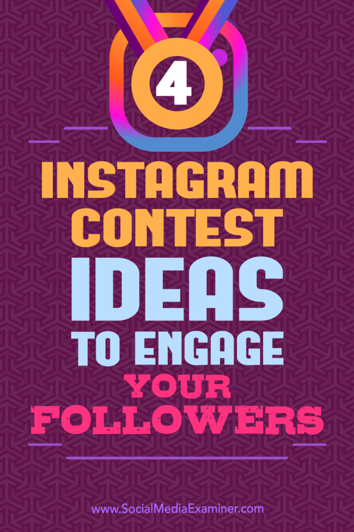 4 nápady na soutěž Instagram, jak zaujmout své sledující: průzkumník sociálních médií
