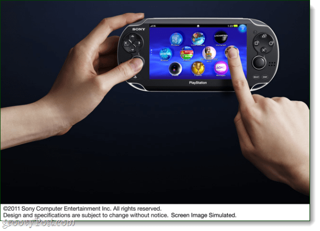 dotyková obrazovka Sony PSP2