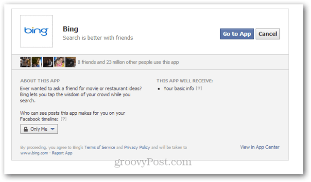 bing facebook aplikace pro tapety
