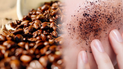 Jaké jsou výhody kávy pro pokožku? Maskovat recepty vyrobené z kávy! Pro tmavé kruhy pod očima ..