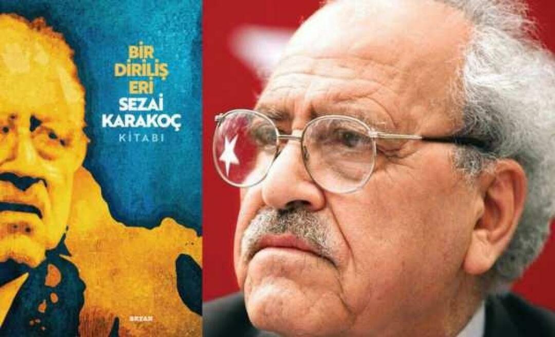 Mistři spisovatelé se setkali se jménem básníka vzkříšení Sezai Karakoç! Zde je „Voják zmrtvýchvstání Sezai Karakoç“