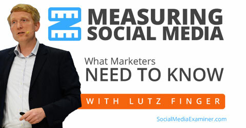 měření na sociálních médiích lutzovým prstem