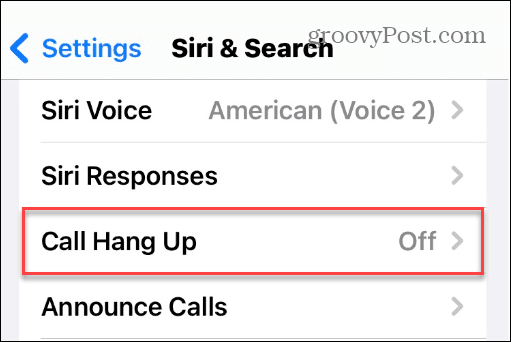 Zavěste na telefon a FaceTime hovory se Siri