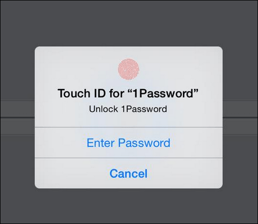 Dotyková integrace ID iOS 8