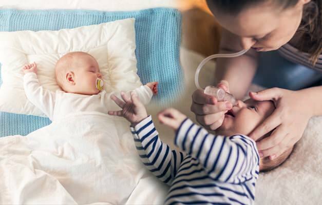Jak čistit nos u kojenců?