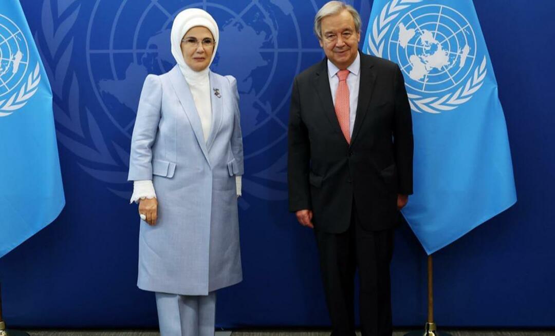 Pozvánka pro Emine Erdogan z OSN! Oznamujeme světu projekt Zero Waste