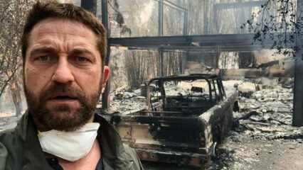 Hollywoodský herec James Butler připomíná Palestině hořící dům!