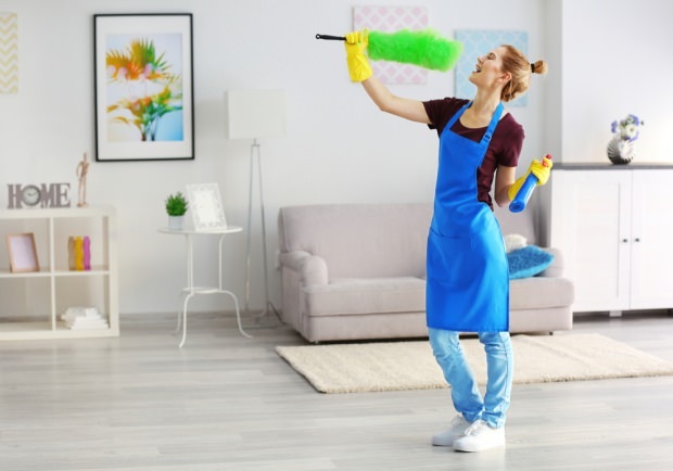 Jak je běžné čištění domu