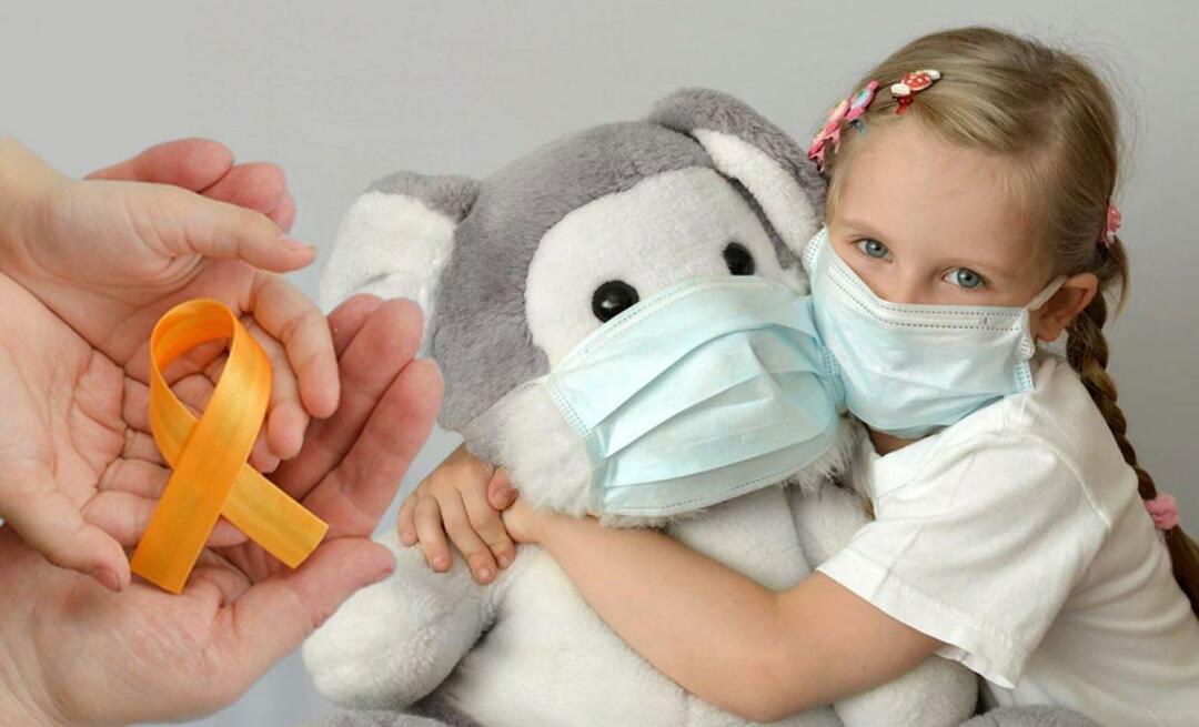 Co je Týden dětské leukémie? Kdy je Týden leukémie? Türkiye bude natřeno oranžovou barvou