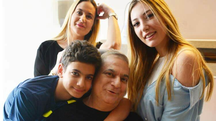 Mehmet Ali Erbil a jeho děti