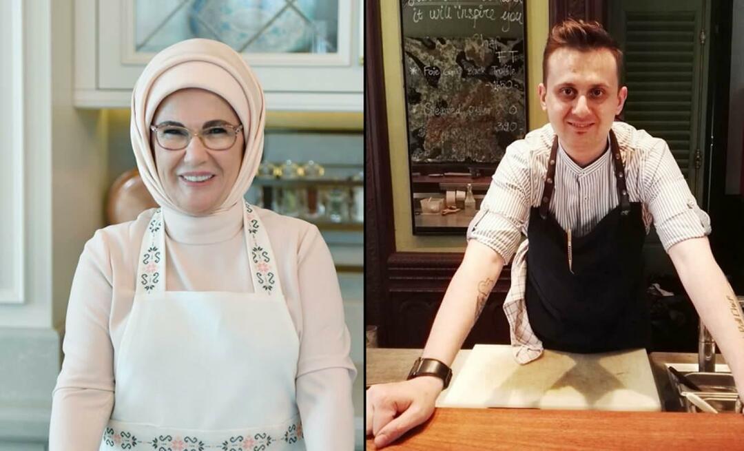 Emine Erdoğan poblahopřála šéfkuchaři Fatihu Tutakovi, který obdržel Michelinskou hvězdu!