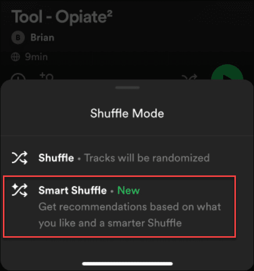 opravit Spotify Shuffle se nemíchá