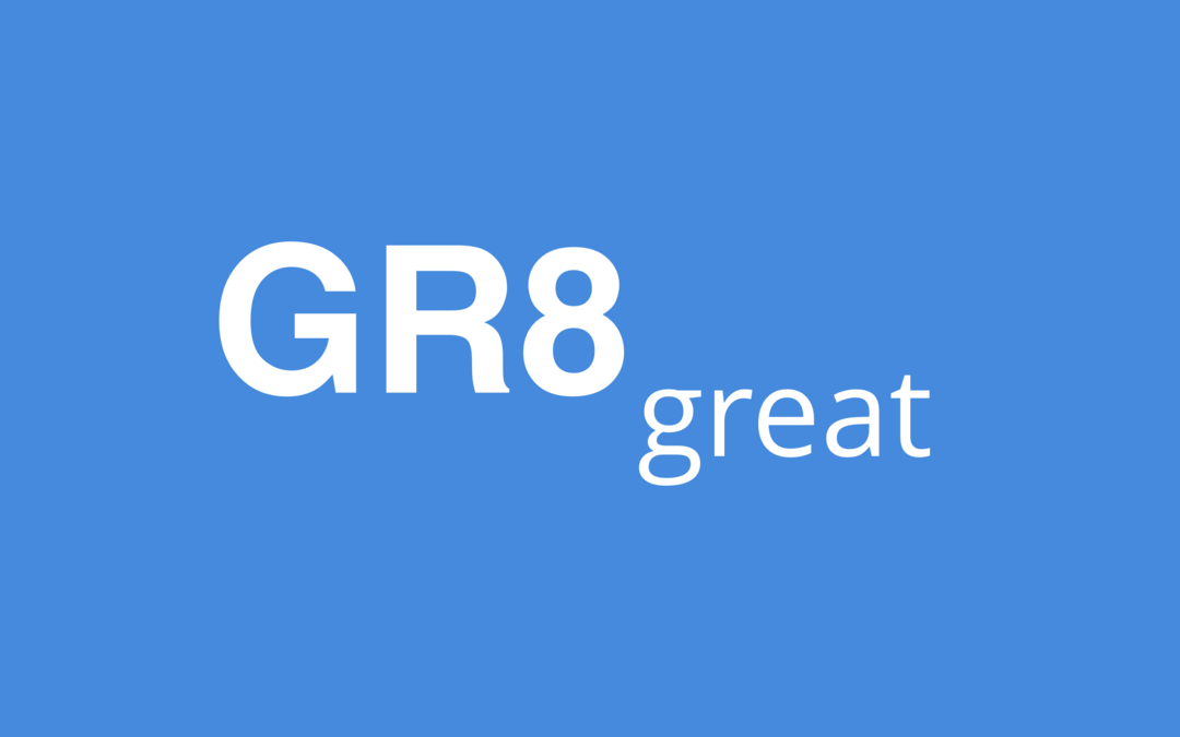 Co znamená GR8 a jak jej mohu použít?