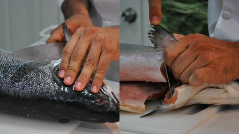 Jak čistit mořského vlka? Který nůž se používá při otevírání ryb?