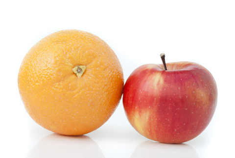 obrázek oranžového jablka Shutterstock 143249572