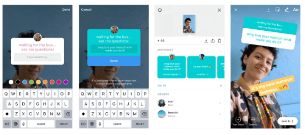Instagram debutoval s nálepkou interaktivních otázek v Instagram Stories, což je nový zábavný způsob, jak zahájit konverzaci se svými přáteli, abyste se mohli lépe poznat.