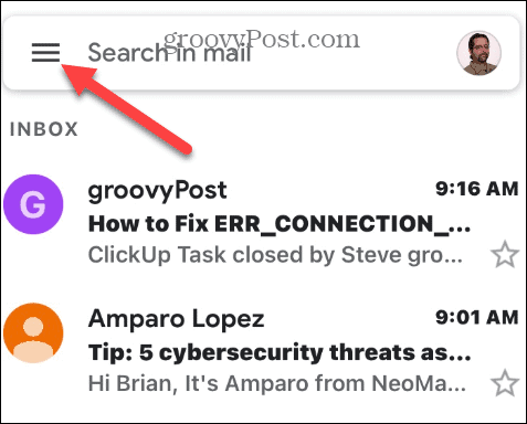 Najděte nepřečtené e-maily v Gmailu