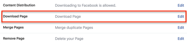 V nastavení Facebooku najdete možnost stažení dat o své stránce.
