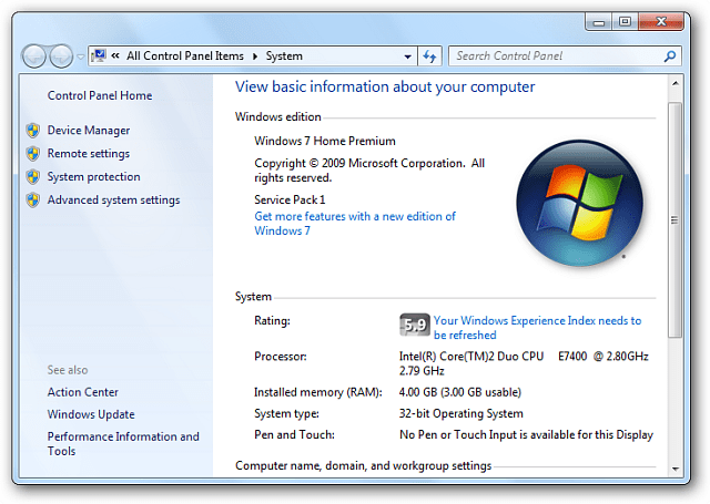 Windows 8.1 odstranil index zkušeností, zde je uvedeno, jak zobrazit své skóre