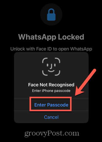 whatsapp zadejte přístupový kód