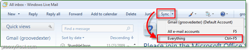 Nahrazení aplikace Outlook Express pomocí Windows Live Mail