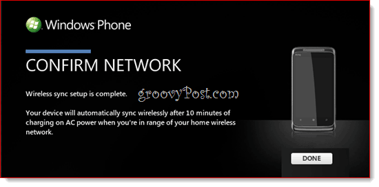 Bezdrátová synchronizace Windows Phone 7 se Zune
