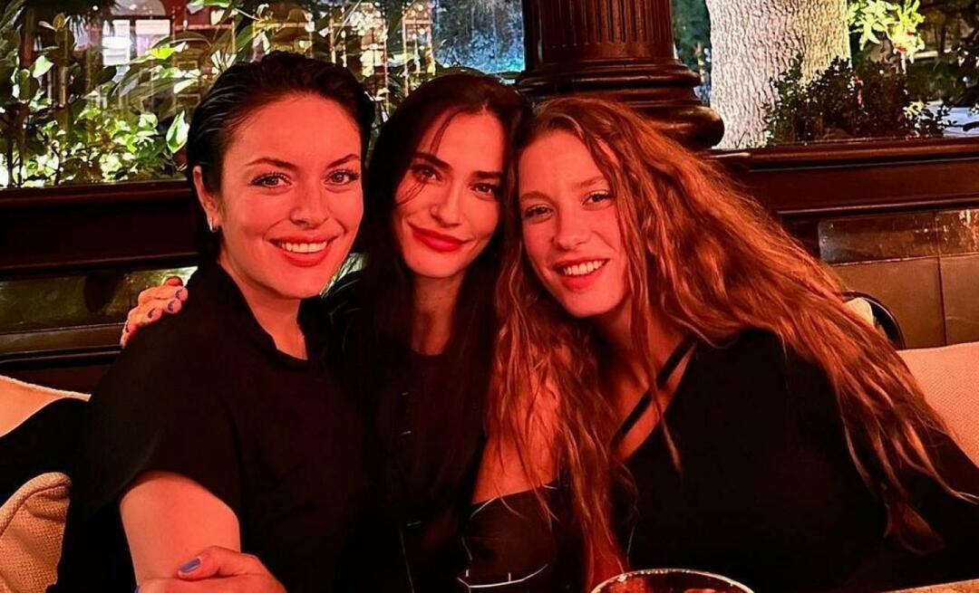 Úžasné trio pohromadě! Ezgi Mola se Saadet Işıl Aksoy a Serenay Sarıkaya...