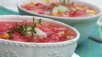 Jak vyrobit lahodnou polévku melounu?