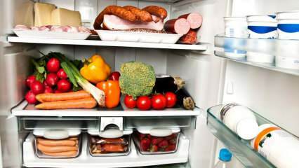 Jak jsou potraviny nejlépe konzervovány? Potraviny, které by neměly být uloženy v lednici... 