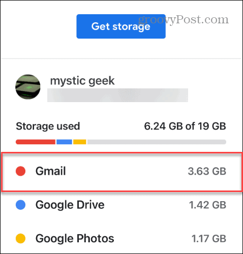 místo na gmailu používá disk Google